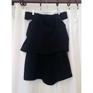 Endless Rose Black Romper